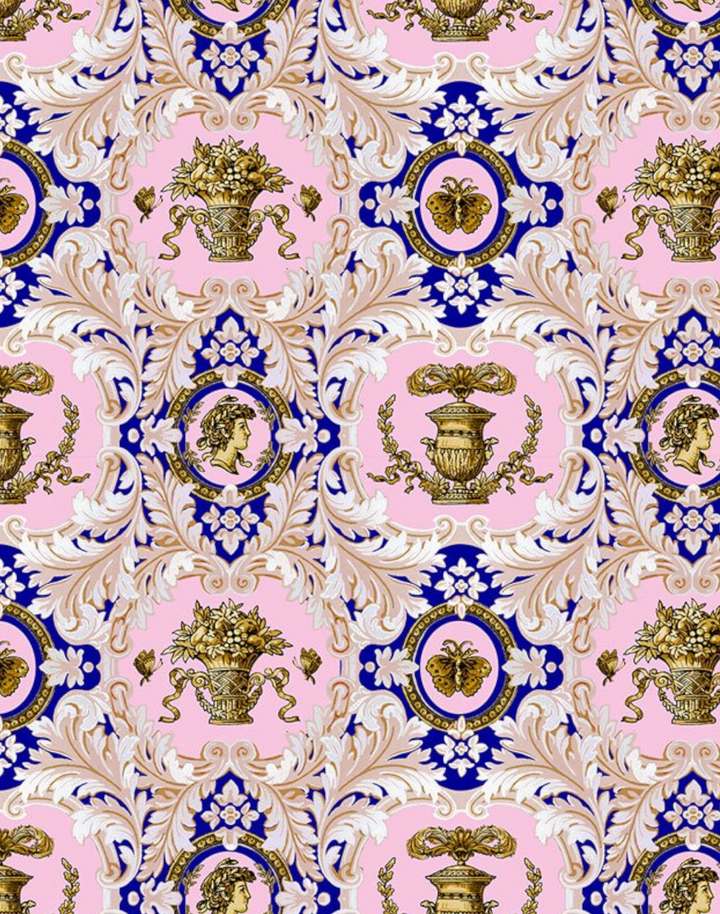 Neo Renaissance, Pink & Navy