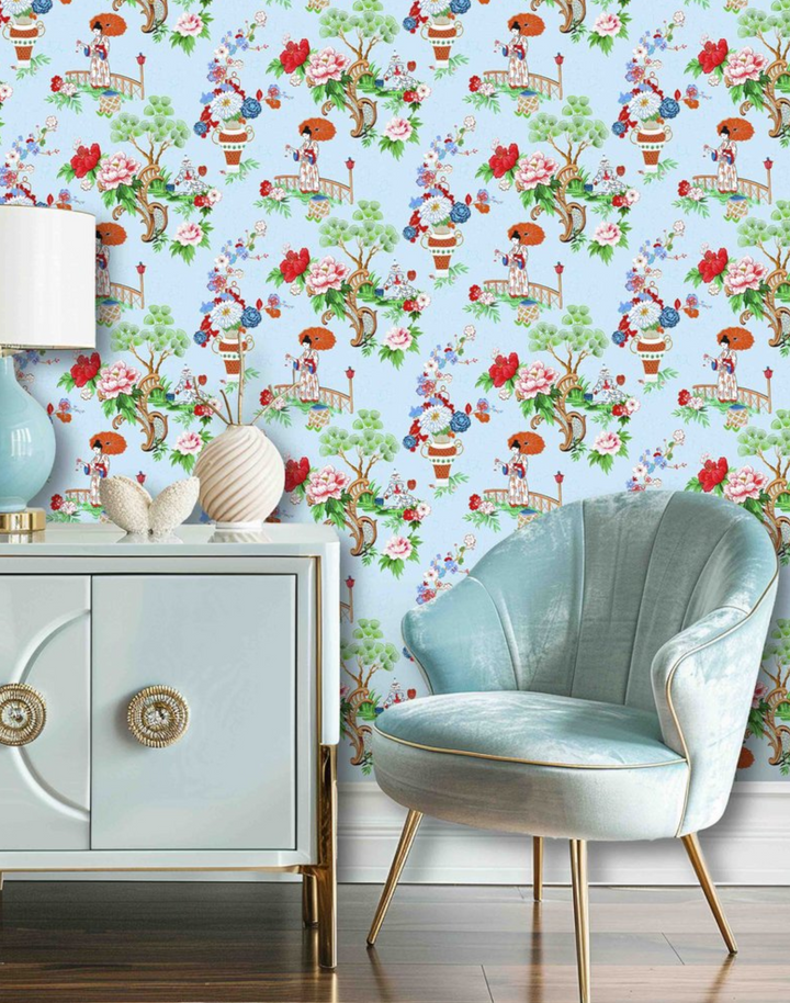 Oriental Opulence, Blue