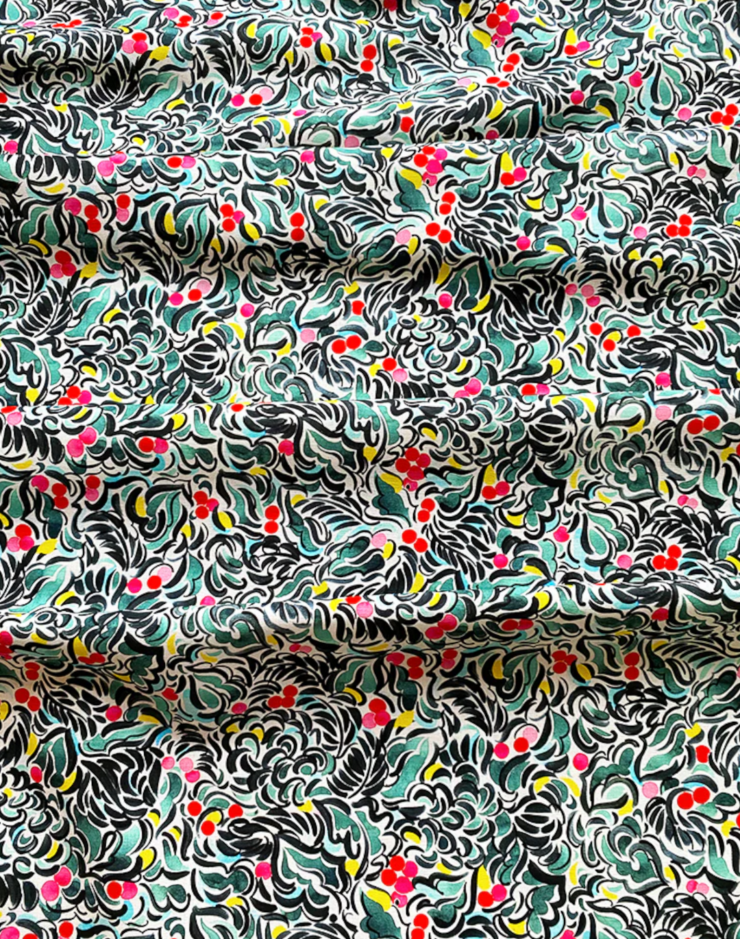 Paradeisos Green, Cotton/Linen