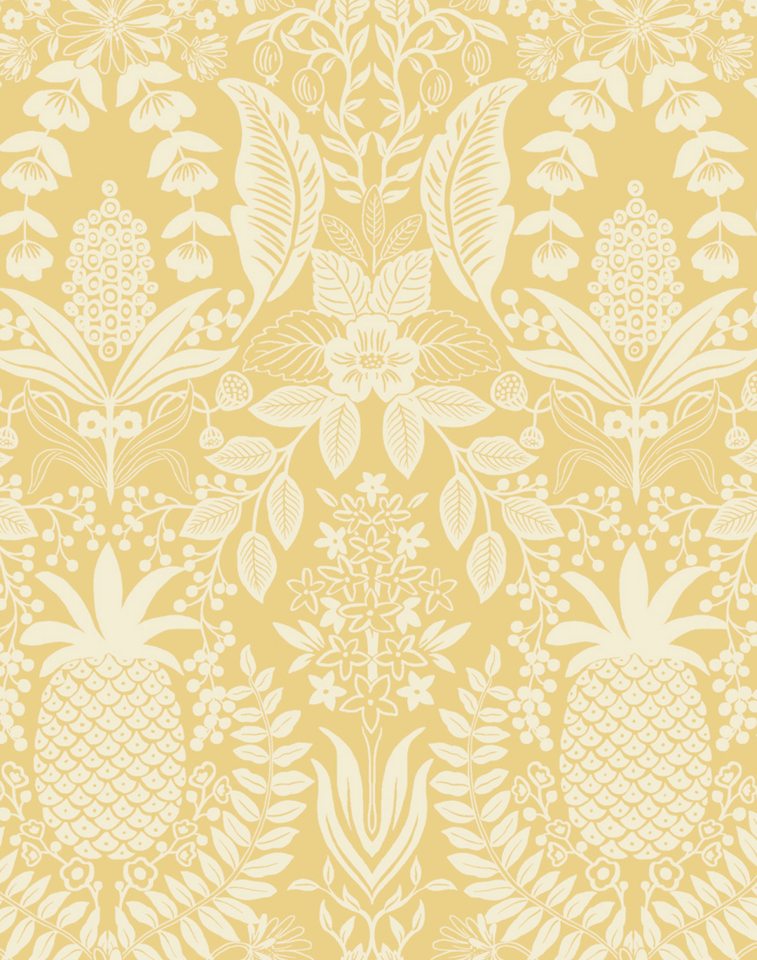 Pineapple Damask Yellow RF7481