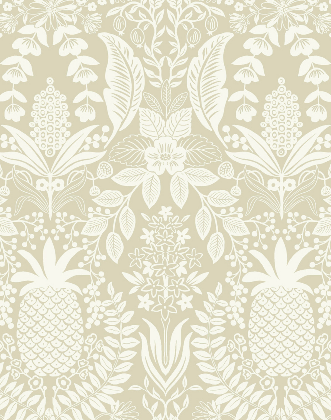 Pineapple Damask Linen RF7485