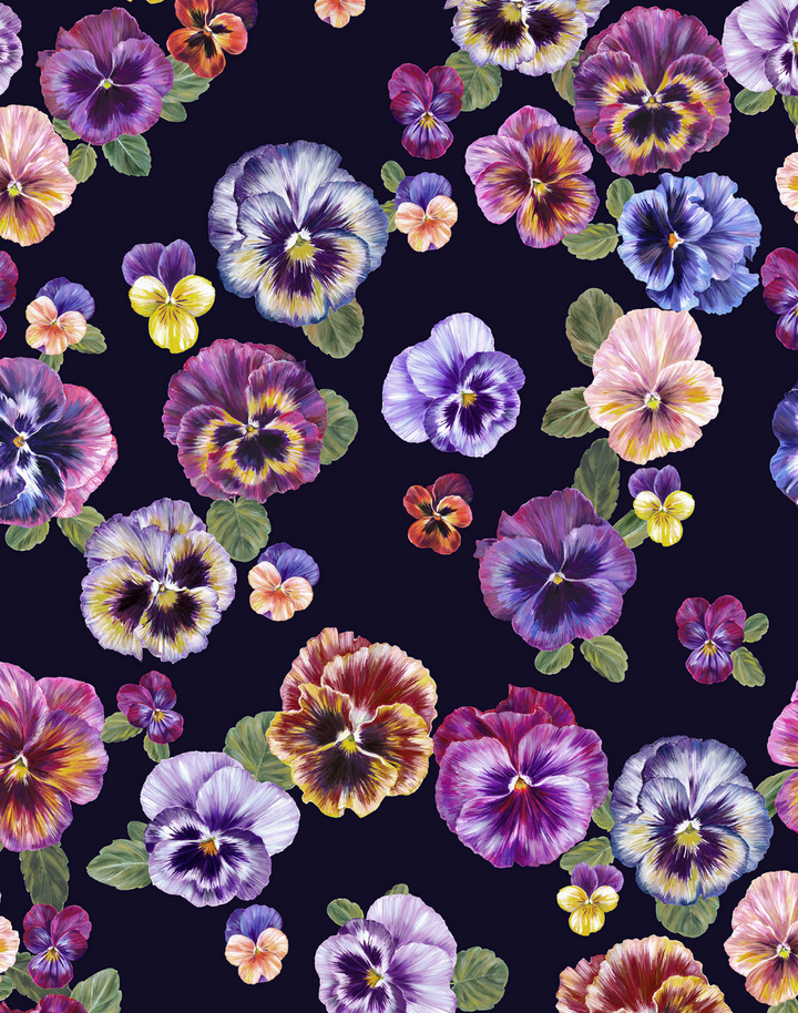 Plethora of Pansies, Violet