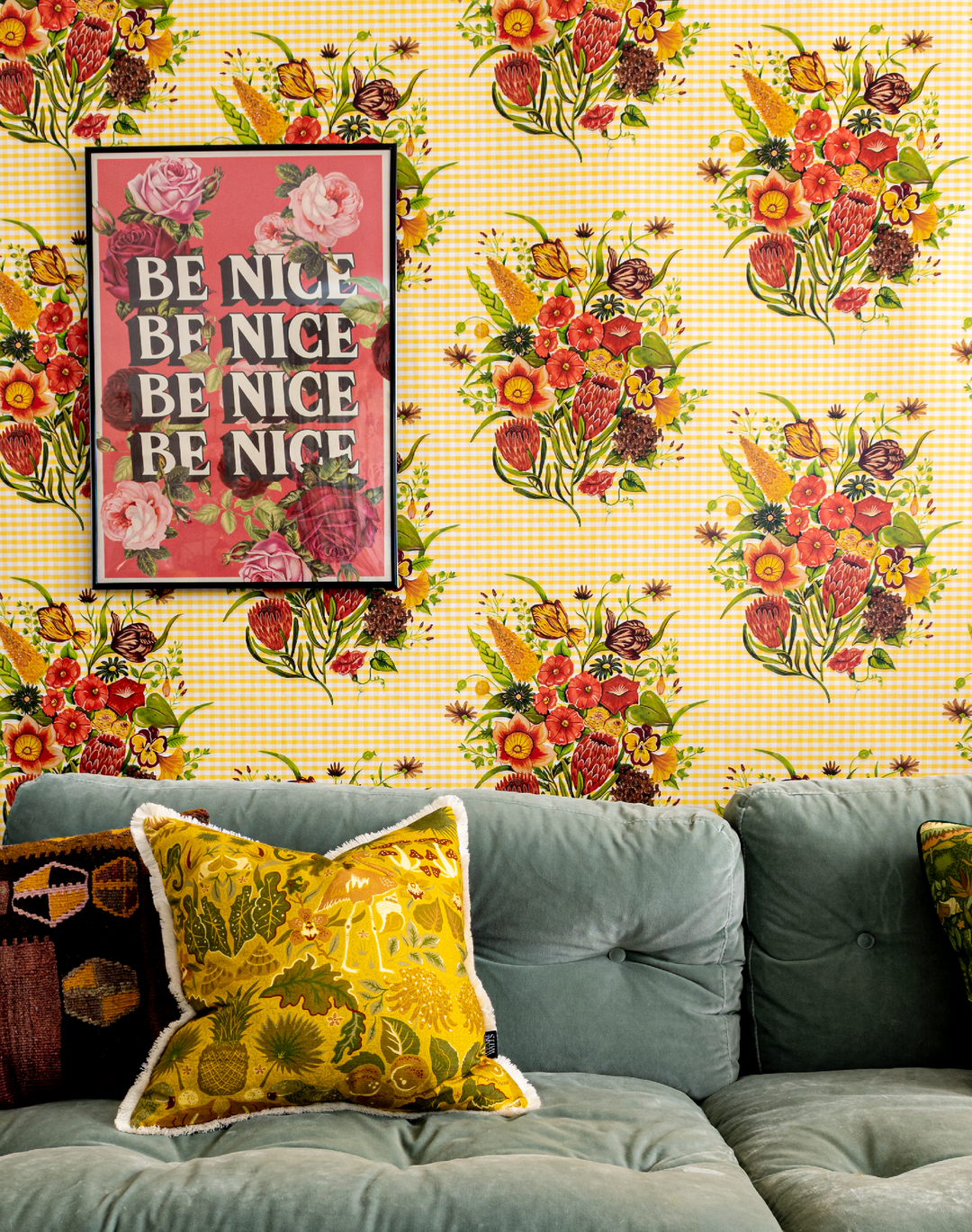 Posy, Xanthe-Yellow Gingham