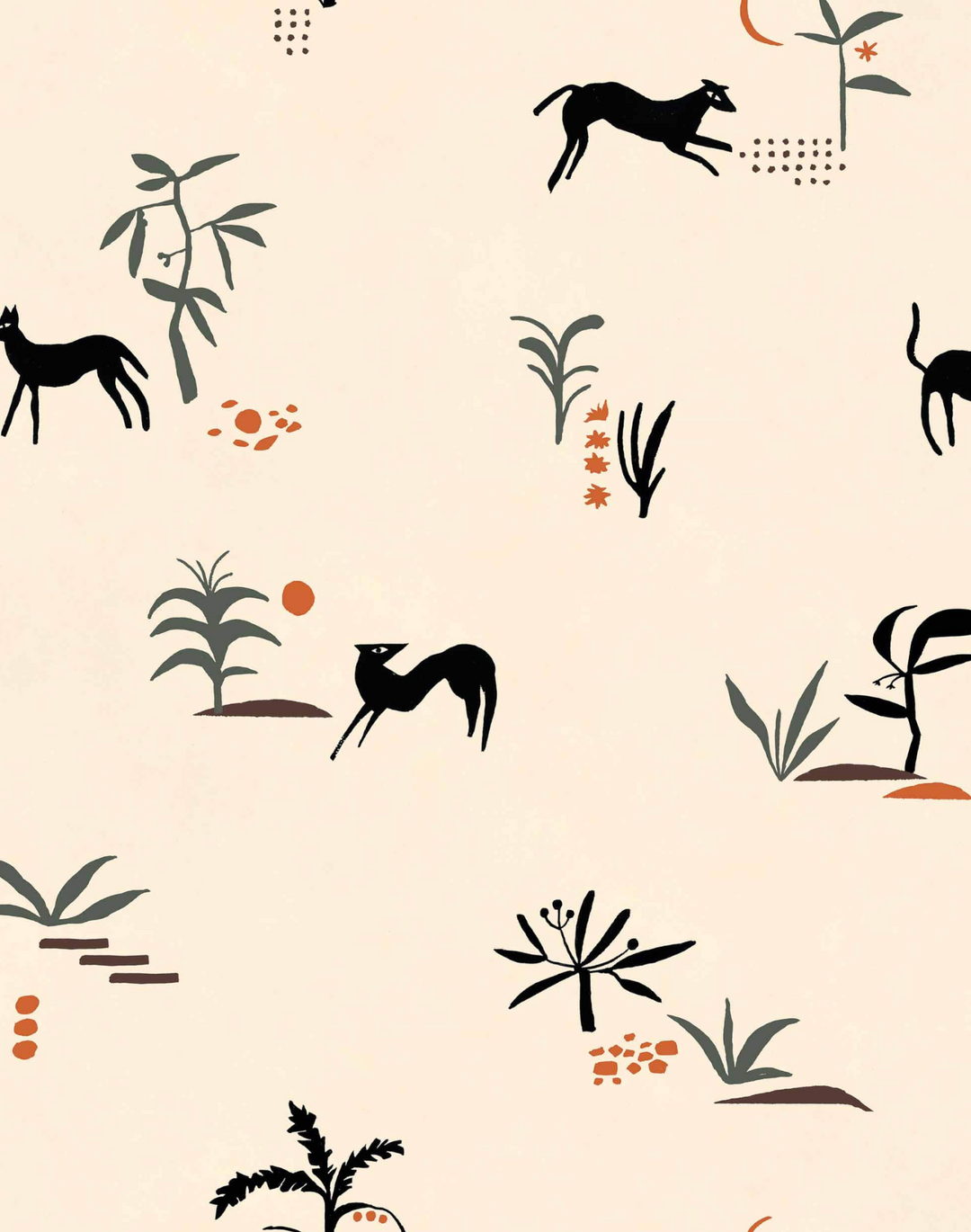 Prehistoric Creatures, Beige NP5106-5