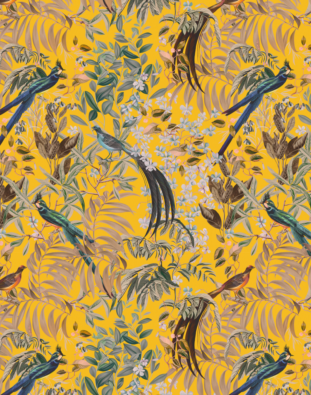 Resplendent Woods, India Yellow