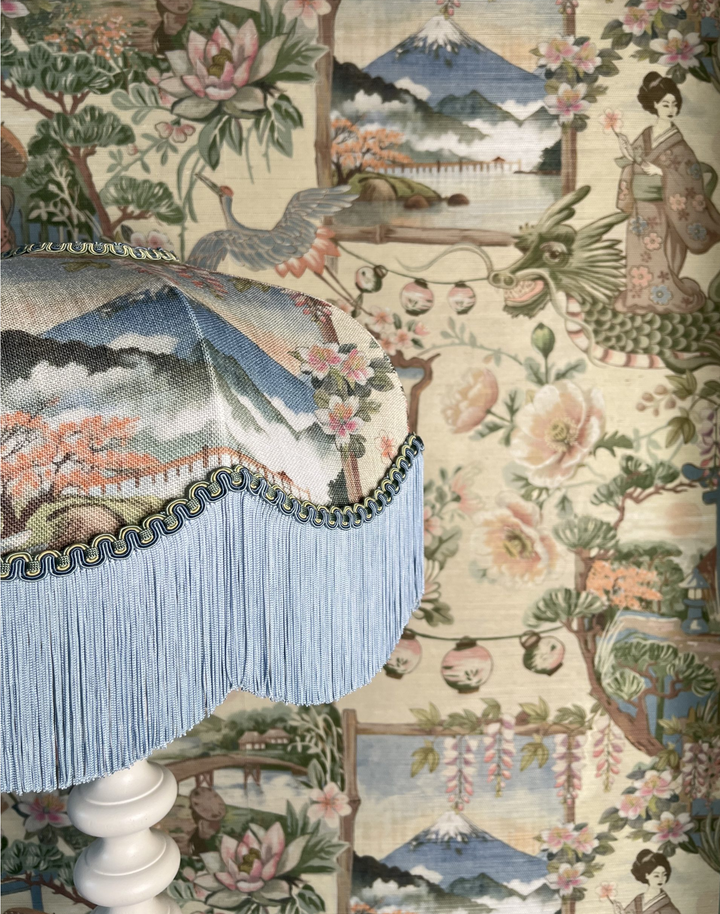 Salote, Antique Cream - Linen Fabric