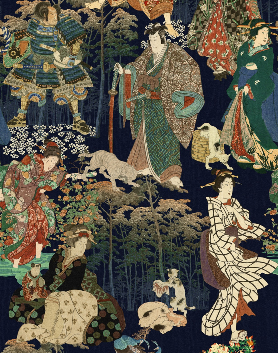 Samurai and Geisha