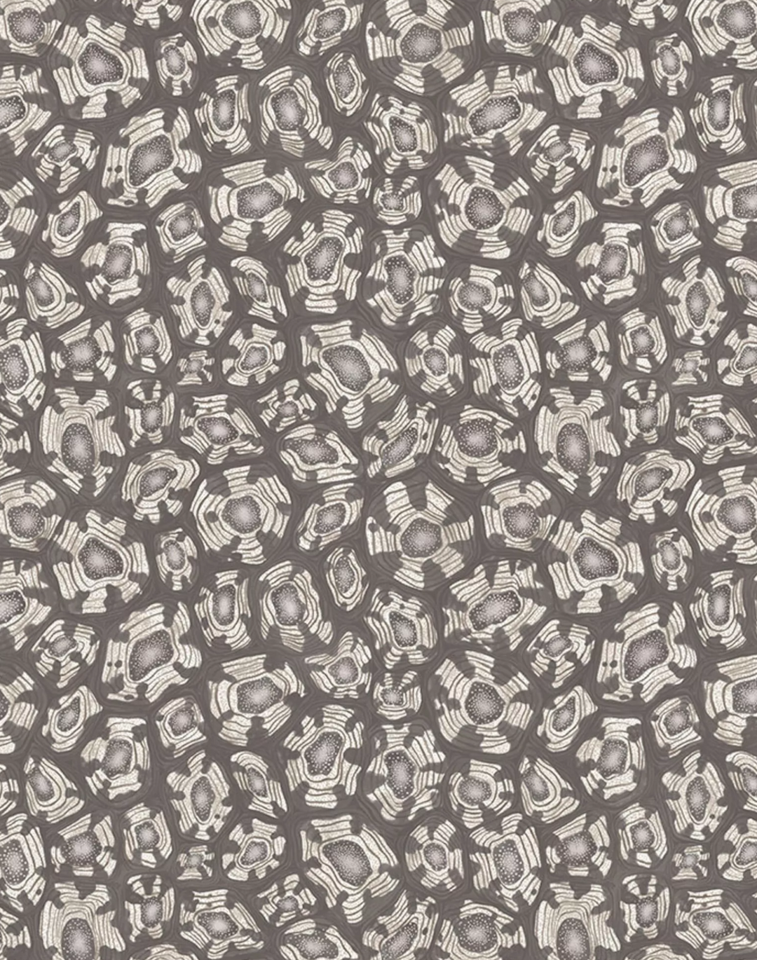 Savanna Shell, Soot & Snow & Metallic Silver 119/4023