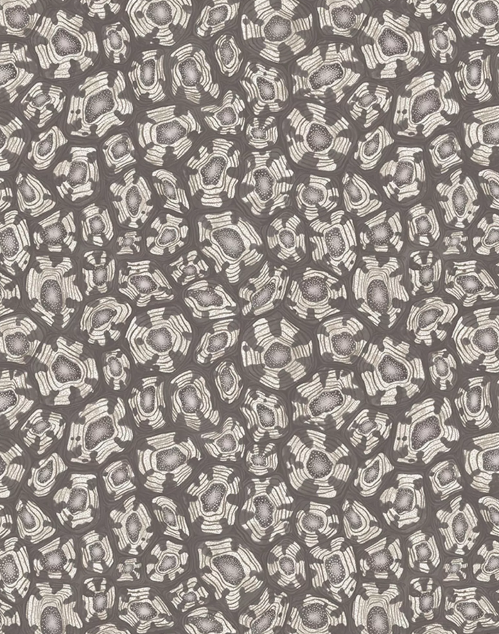 Savanna Shell, Soot & Snow & Metallic Silver 119/4023