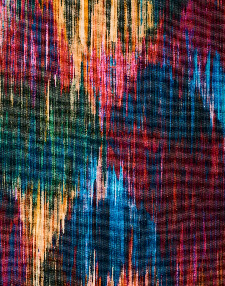 Spectre Ikat - Cotton Hemp