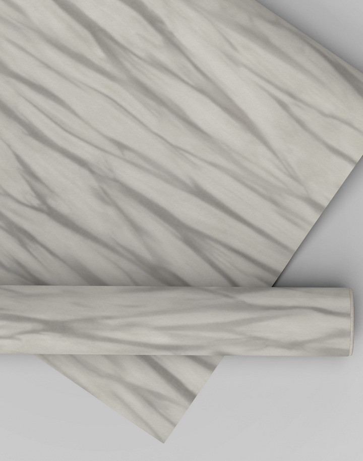 Shibori Wave, Grey Premium Matte