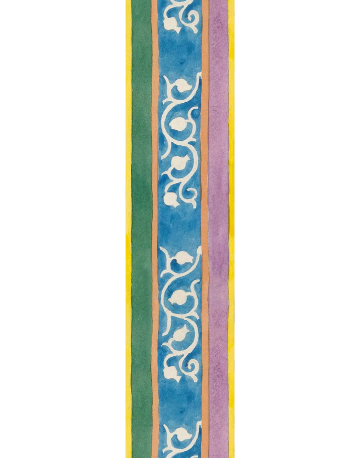 SILK STRIPE BORDER IV By C.F.A Voysey
