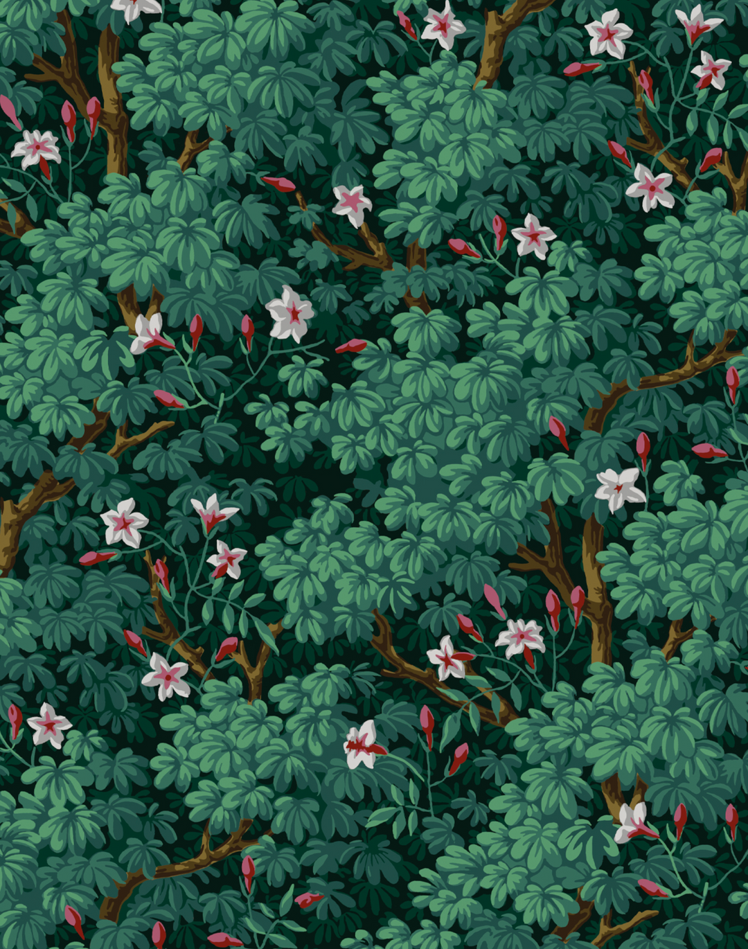 Sous Bois Fleuri