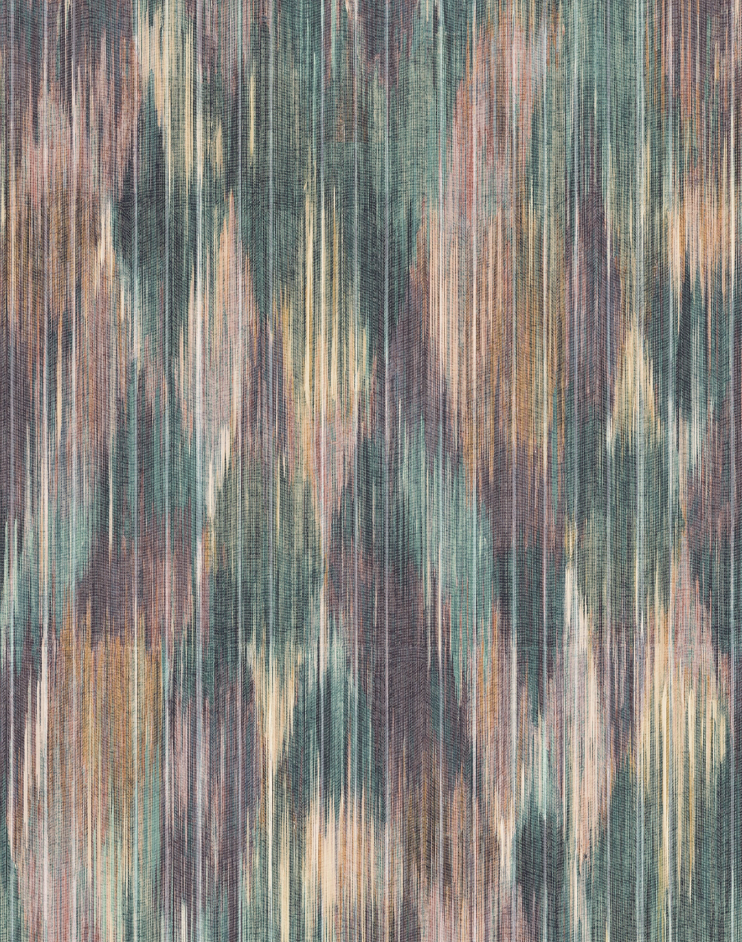 Spectre Ikat Almandine - Medium Pile Velvet
