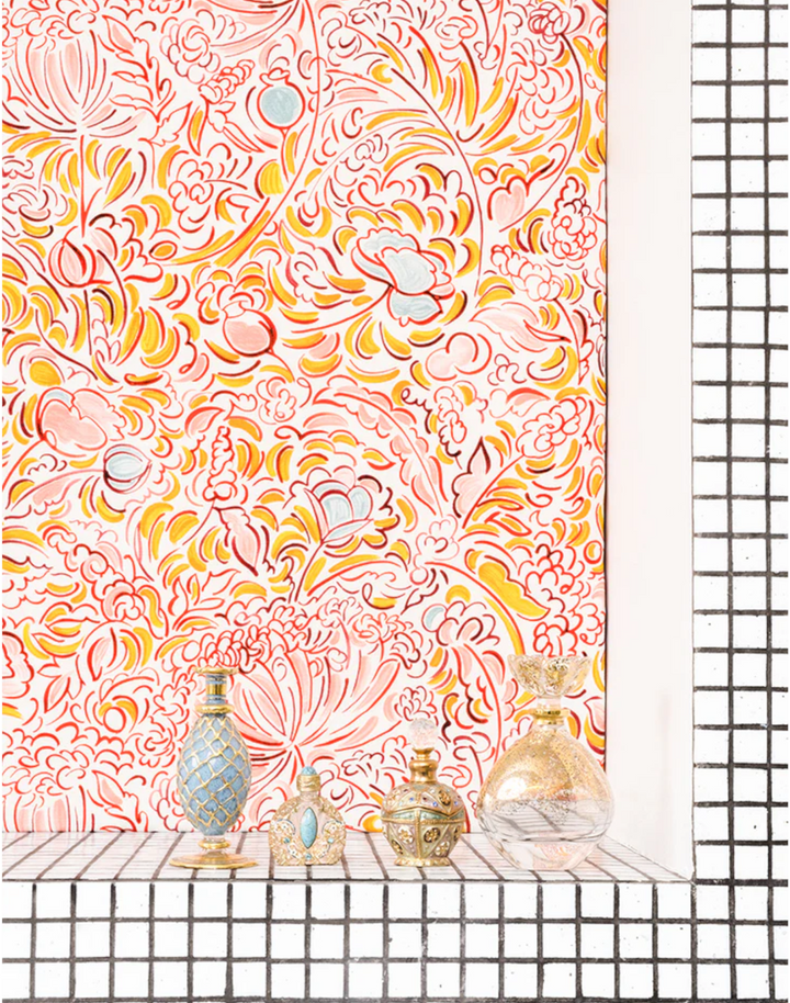 The Wild Field Orange, Cotton/Linen