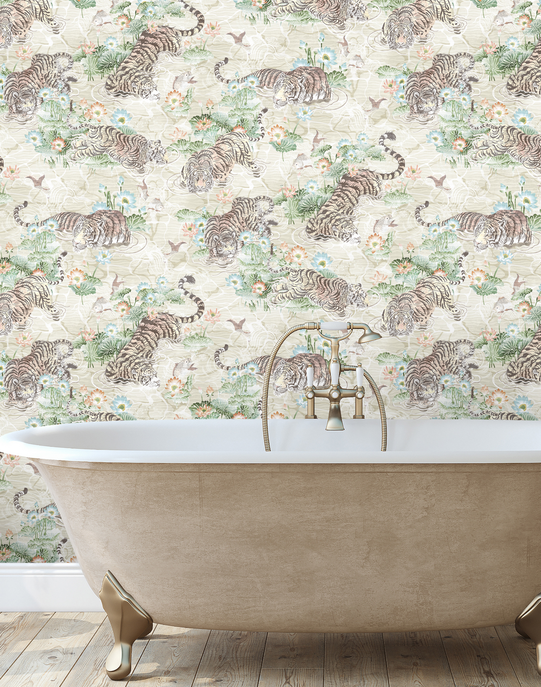 TIGER LILY, LINEN & GREEN