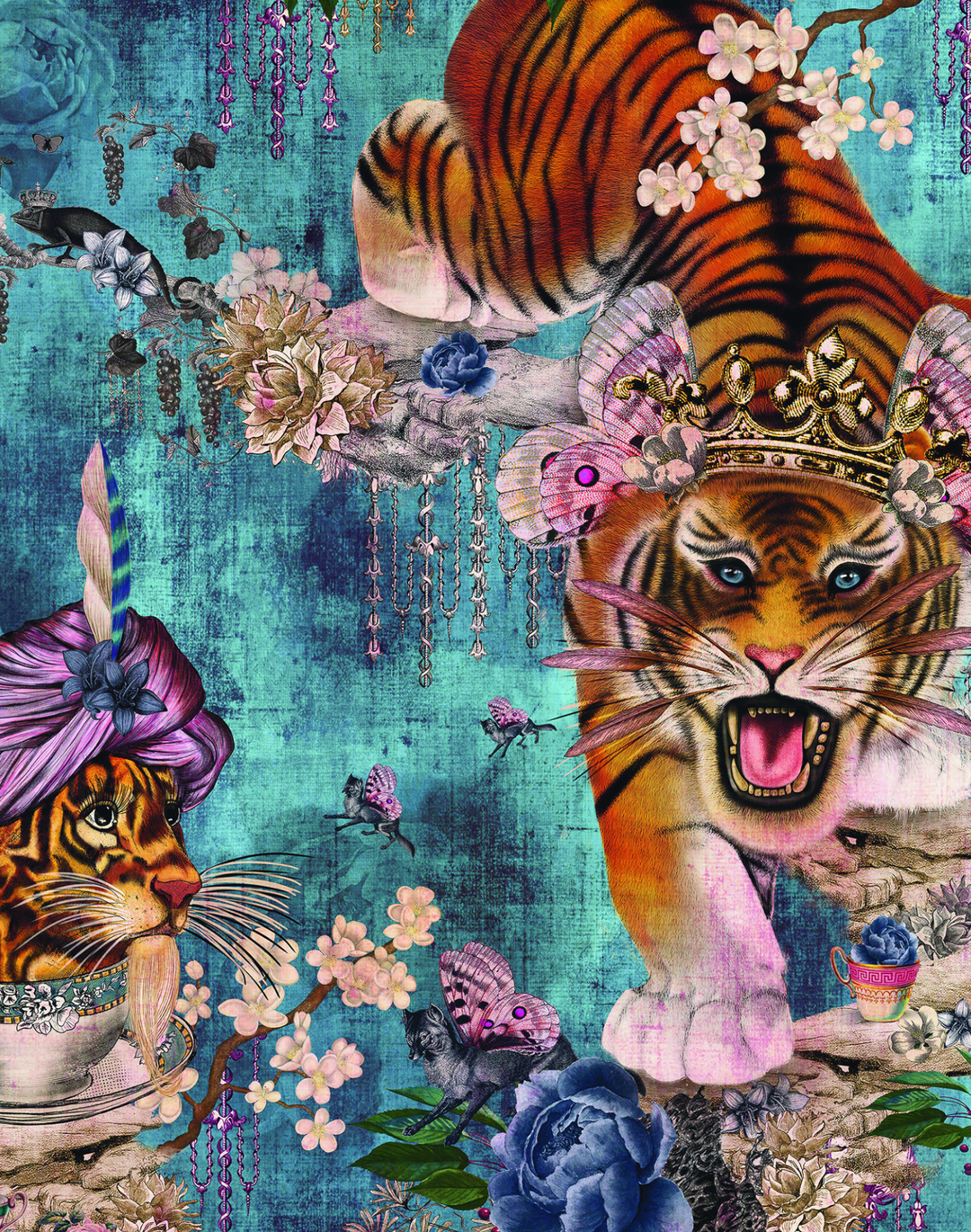 Tiger's Teatime, Denim