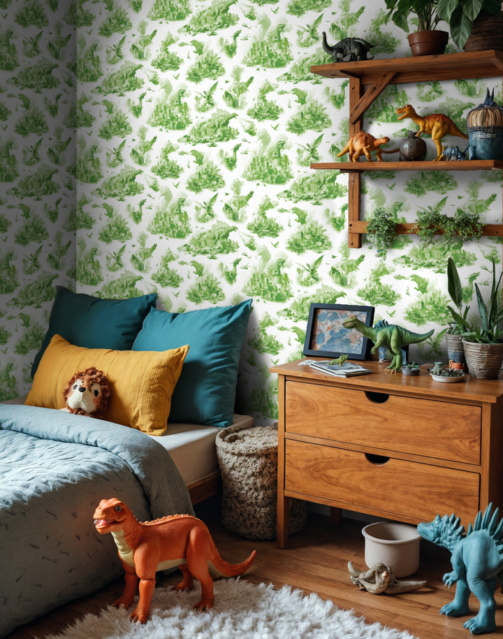 Toile de Jurassic, Grrreen!!