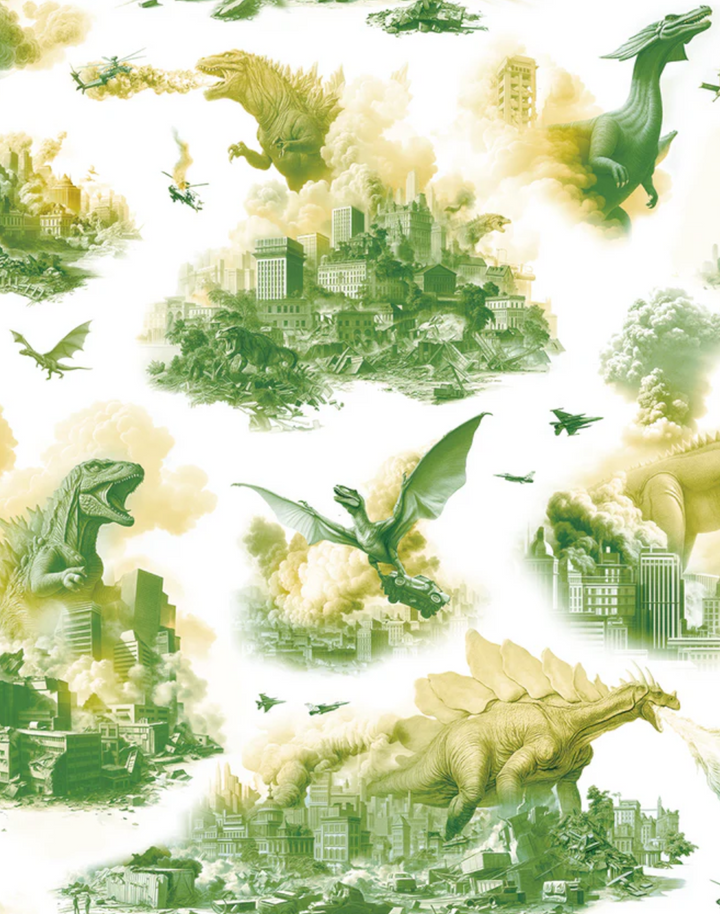 Toile de Jurassic, Grrreen!!