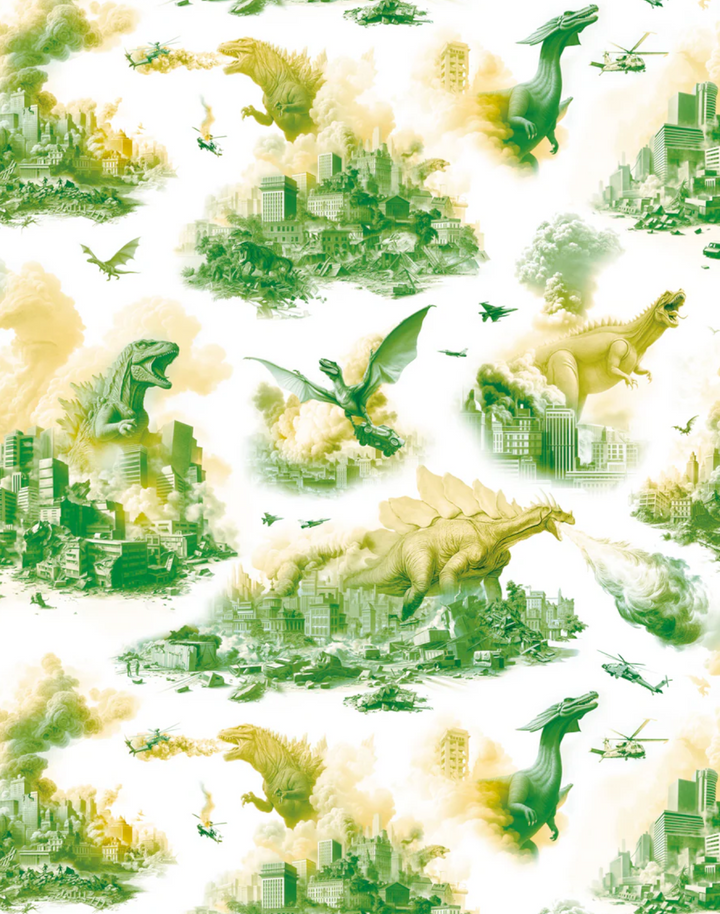 Toile de Jurassic, Grrreen!!