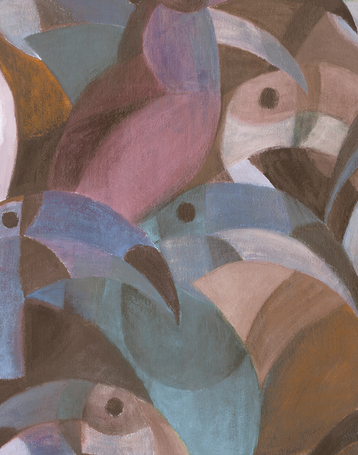 Toucan, Boho Rose WPLC0619