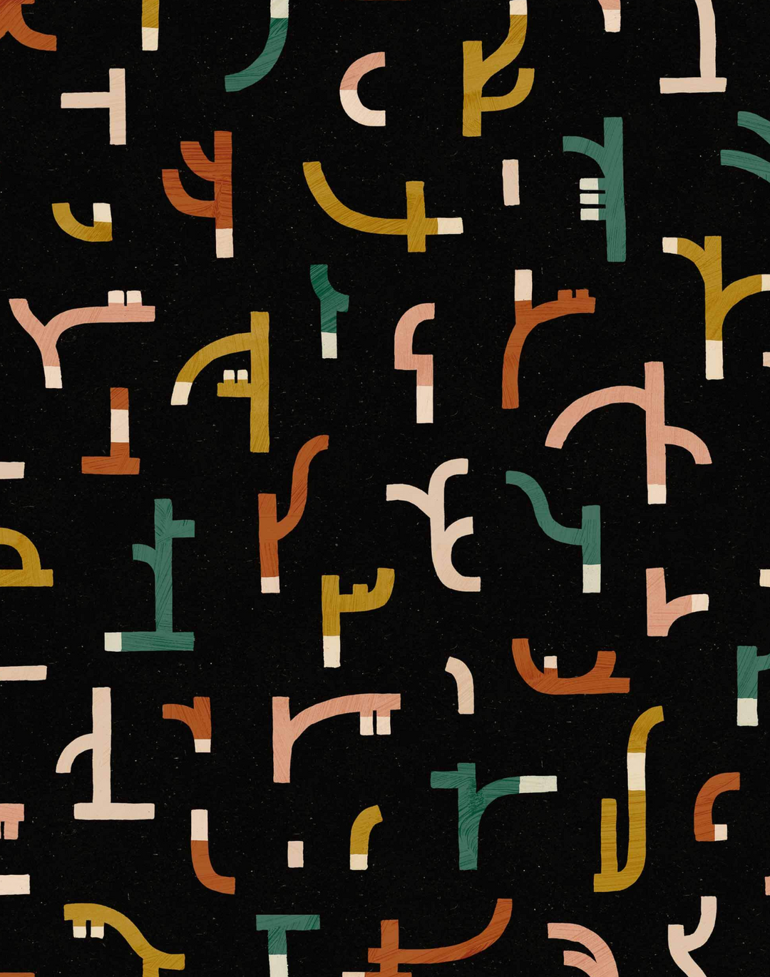 Tribal Tongue, Black NP5104-1