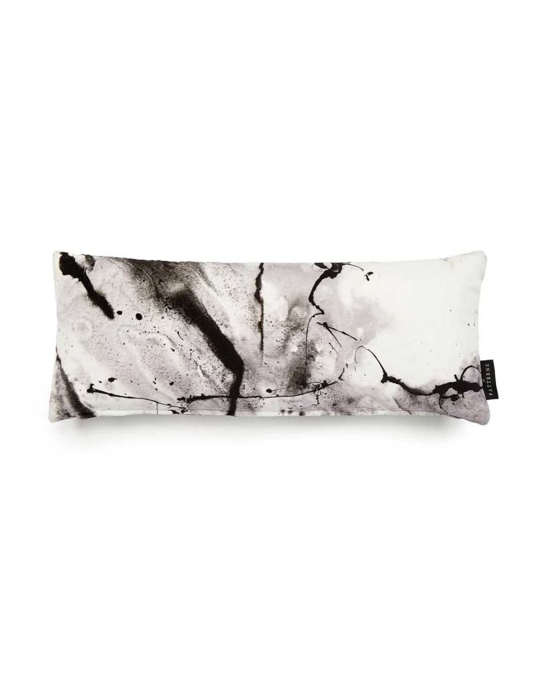 17 Patterns Whirling Dervish White Lumbar Cushion