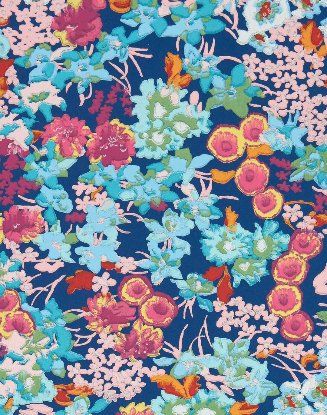 Wildflower Meadow, Lapis/Carnelian/Aquamarine
