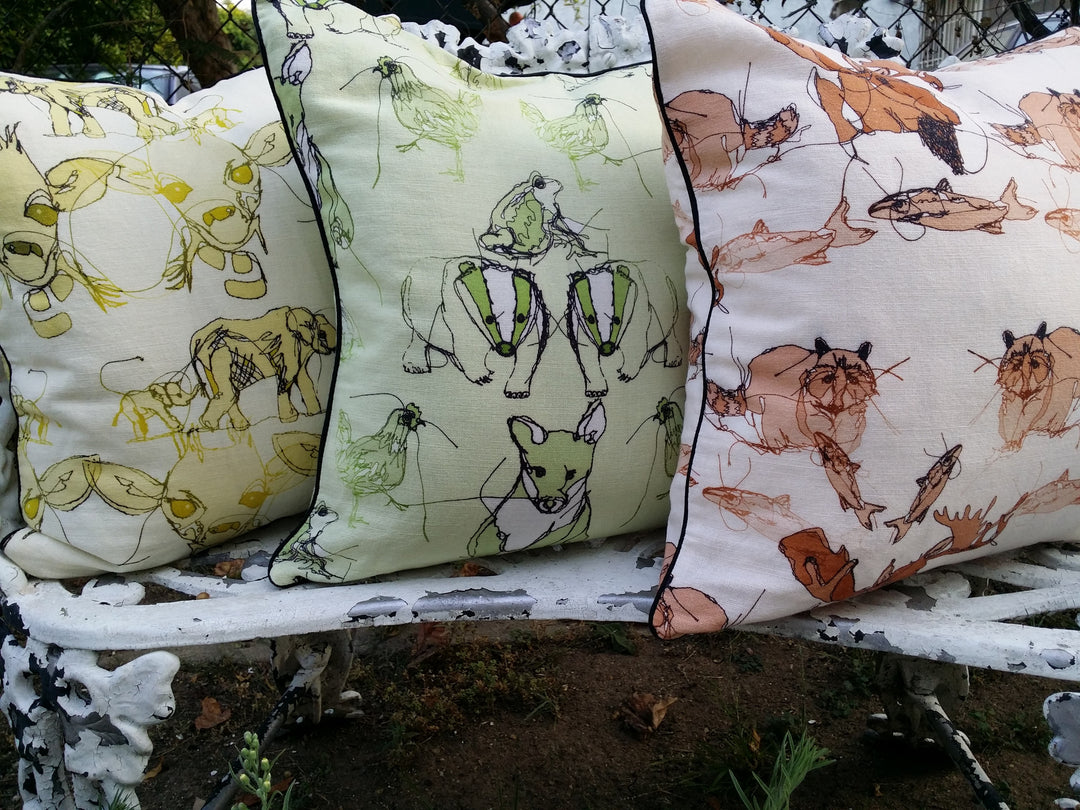 Tobyboo Stanley Linen Cushion Cover