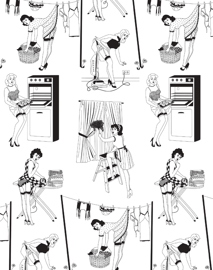 50's Housewives Wallpaper
