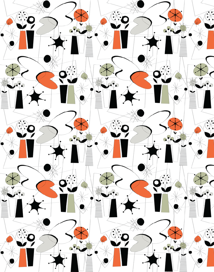 Atomic Wallpaper, Color