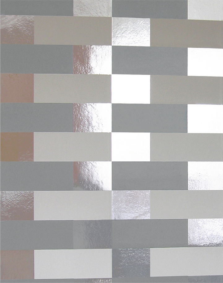 Block, Silver Grey White