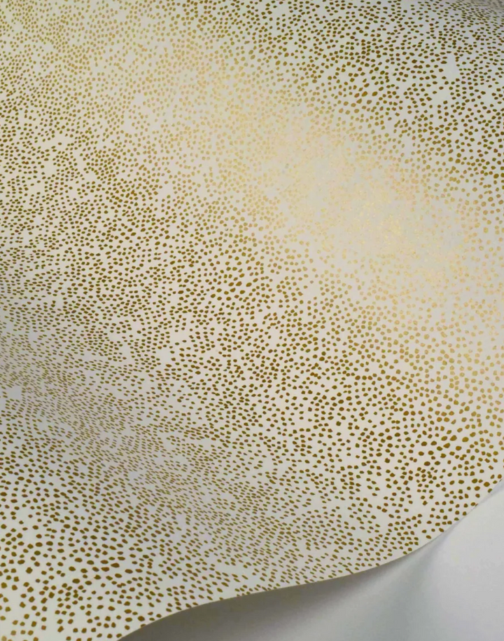 Champagne Dots, Metallic Gold & White RI5112