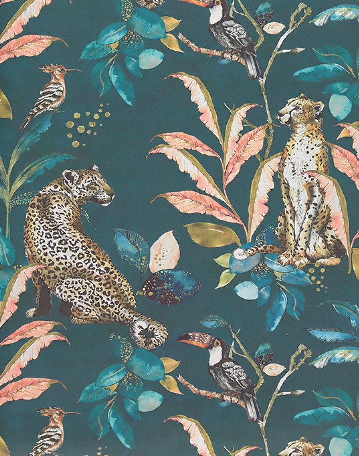 Cheetah, Teal