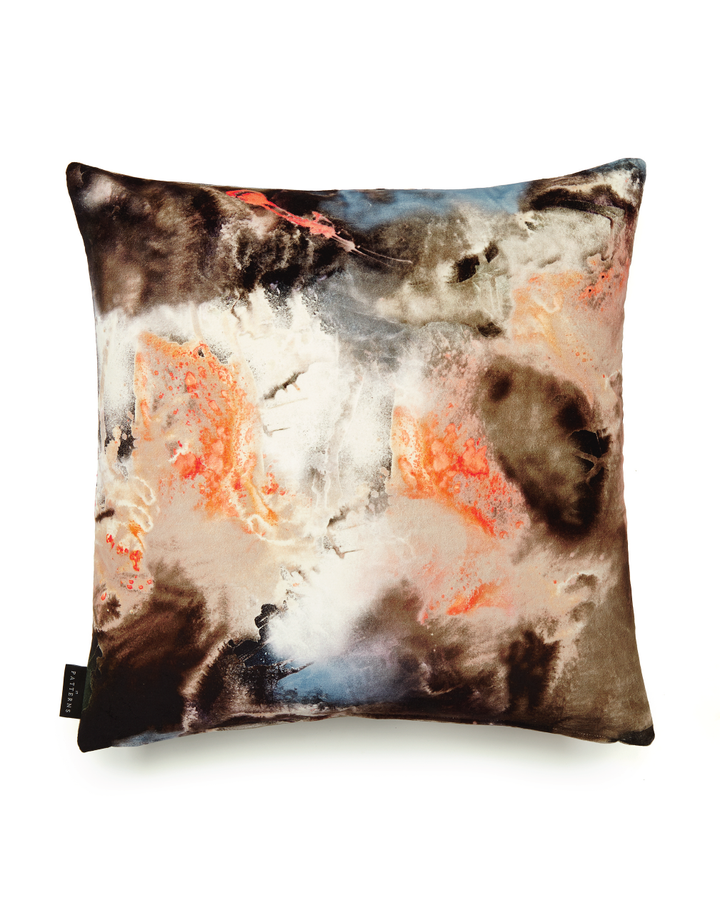 17 Patterns Cloudbusting Peach Cushion