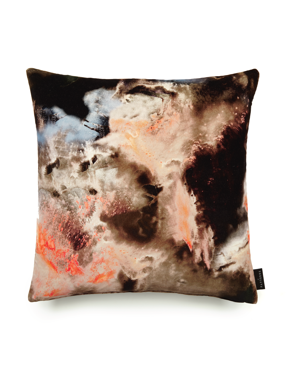 17 Patterns Cloudbusting Peach Cushion