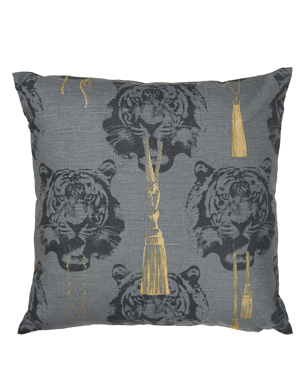 SLB Coco Tiger Gray Cushion Cover