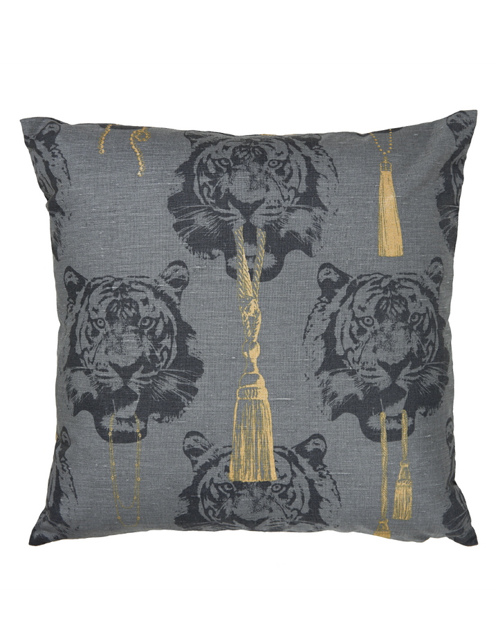 SLB Coco Tiger Gray Cushion Cover