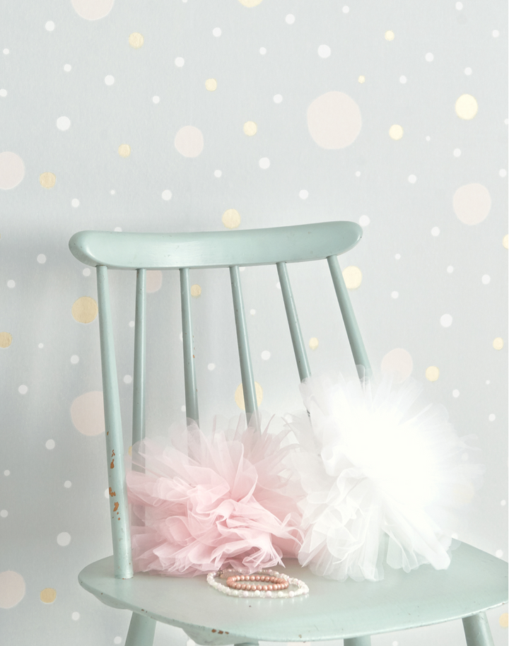 Confetti, Grey/Gold 117-01
