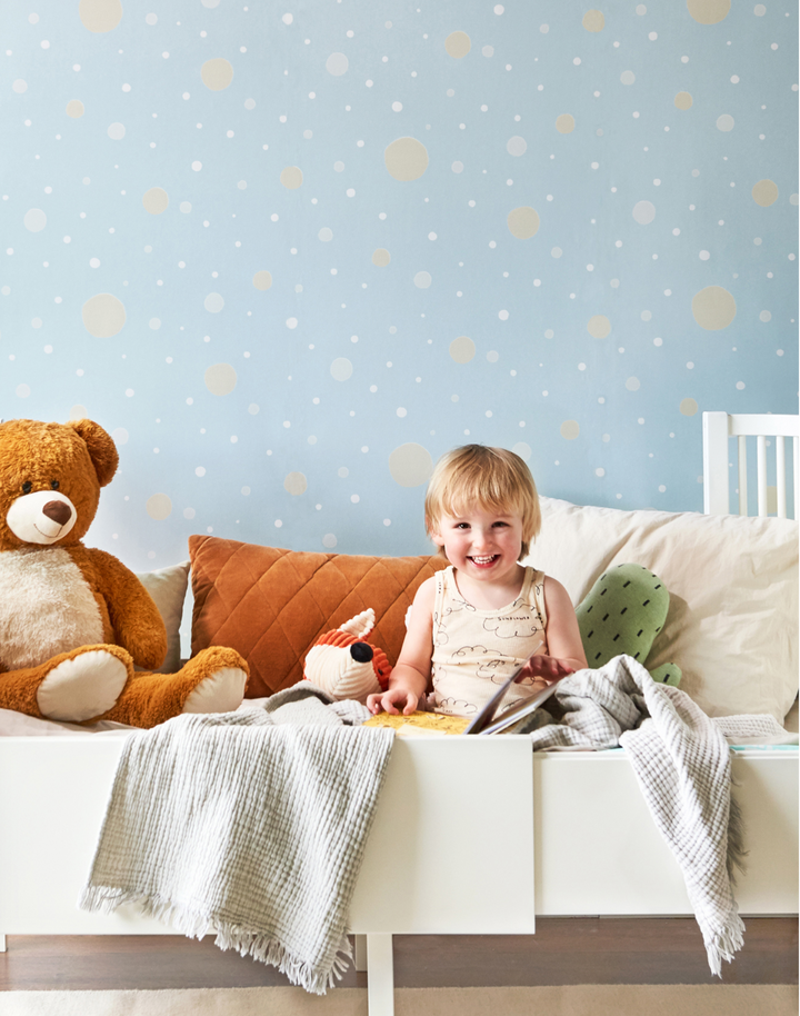 Confetti, Soft Blue 117-05
