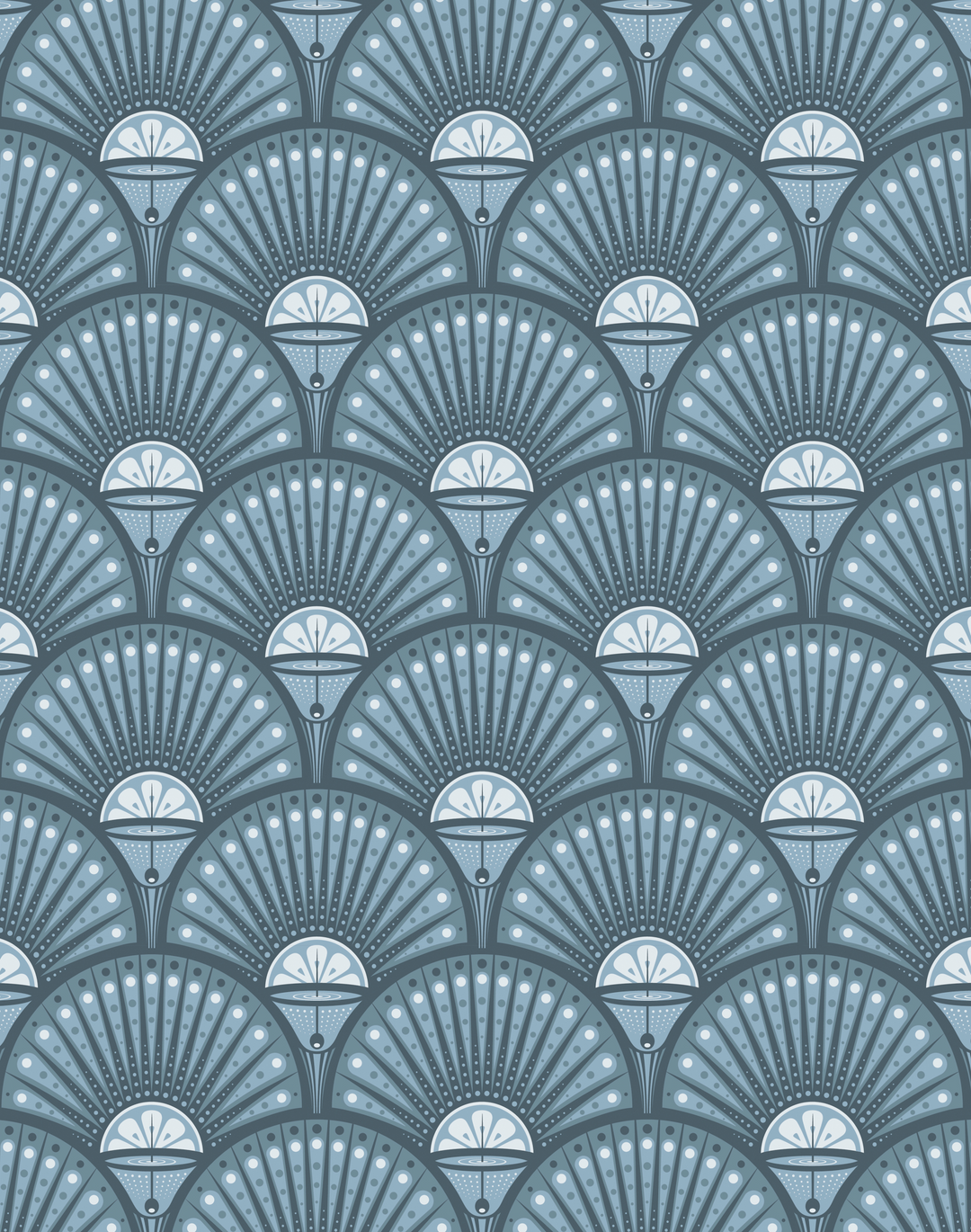 Deco Martini, Powder Blue