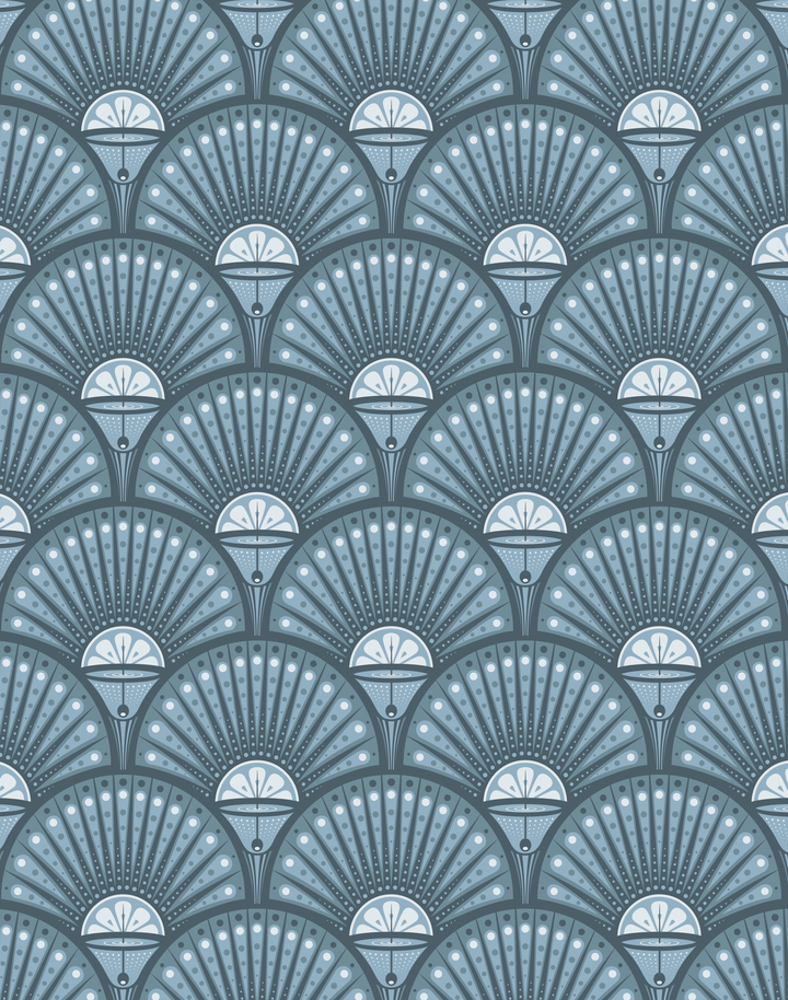 Deco Martini, Powder Blue