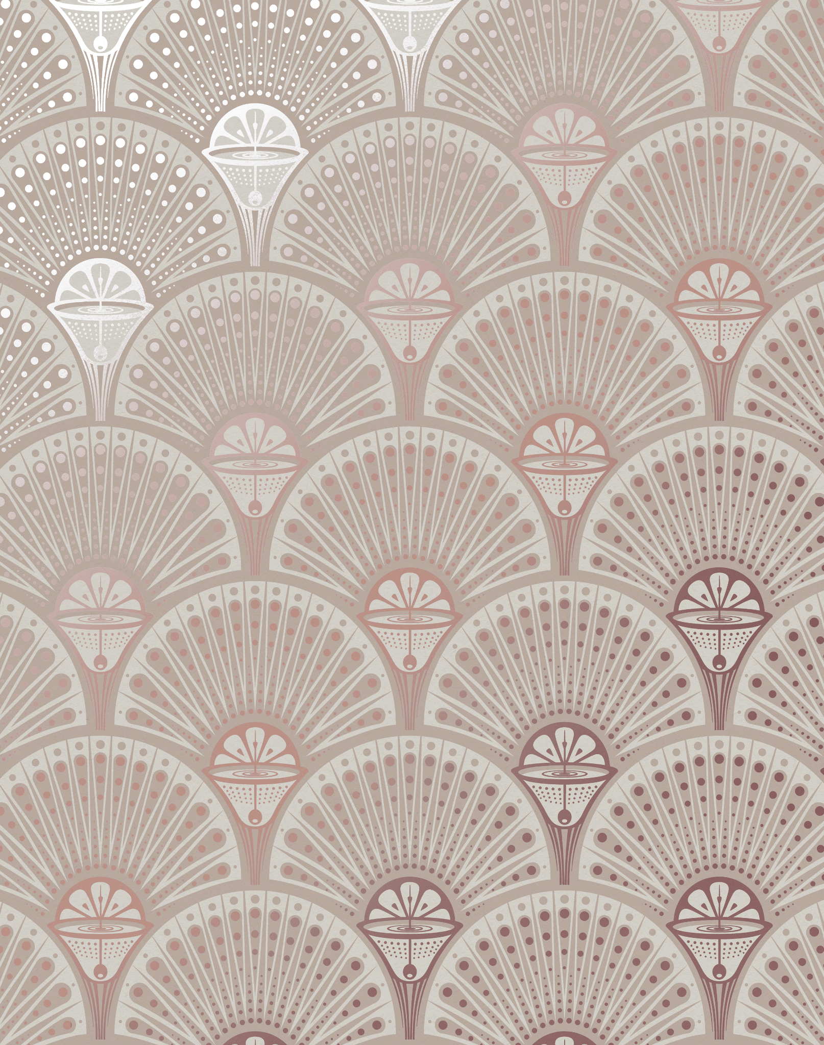 Deco Martini, Gatsby Gold – The Pattern Collective