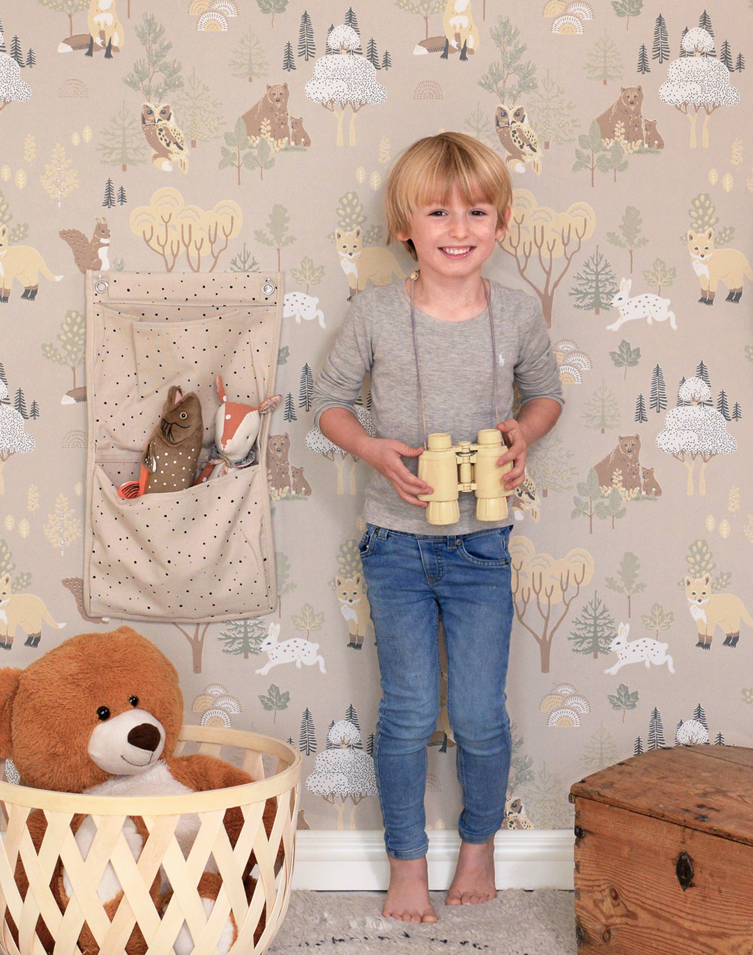 Deep Forest, Soft Beige 145-03
