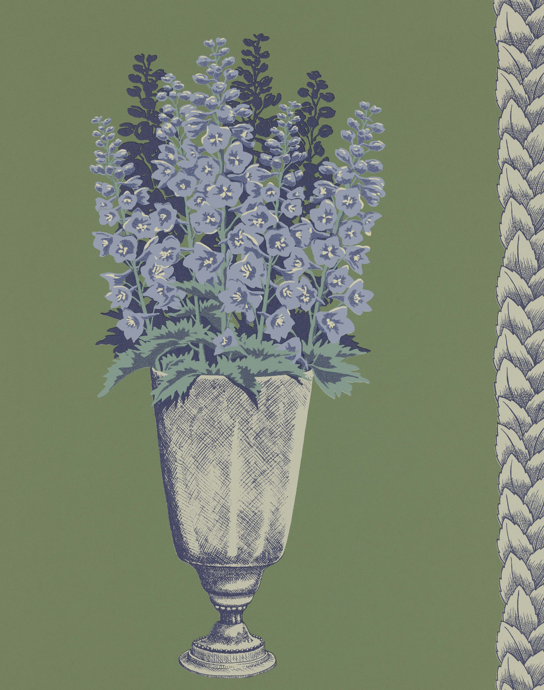 DELPHINIUM, ARBOUR GREEN