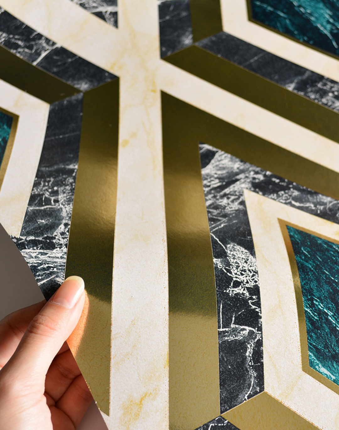 Diamonds in Brass