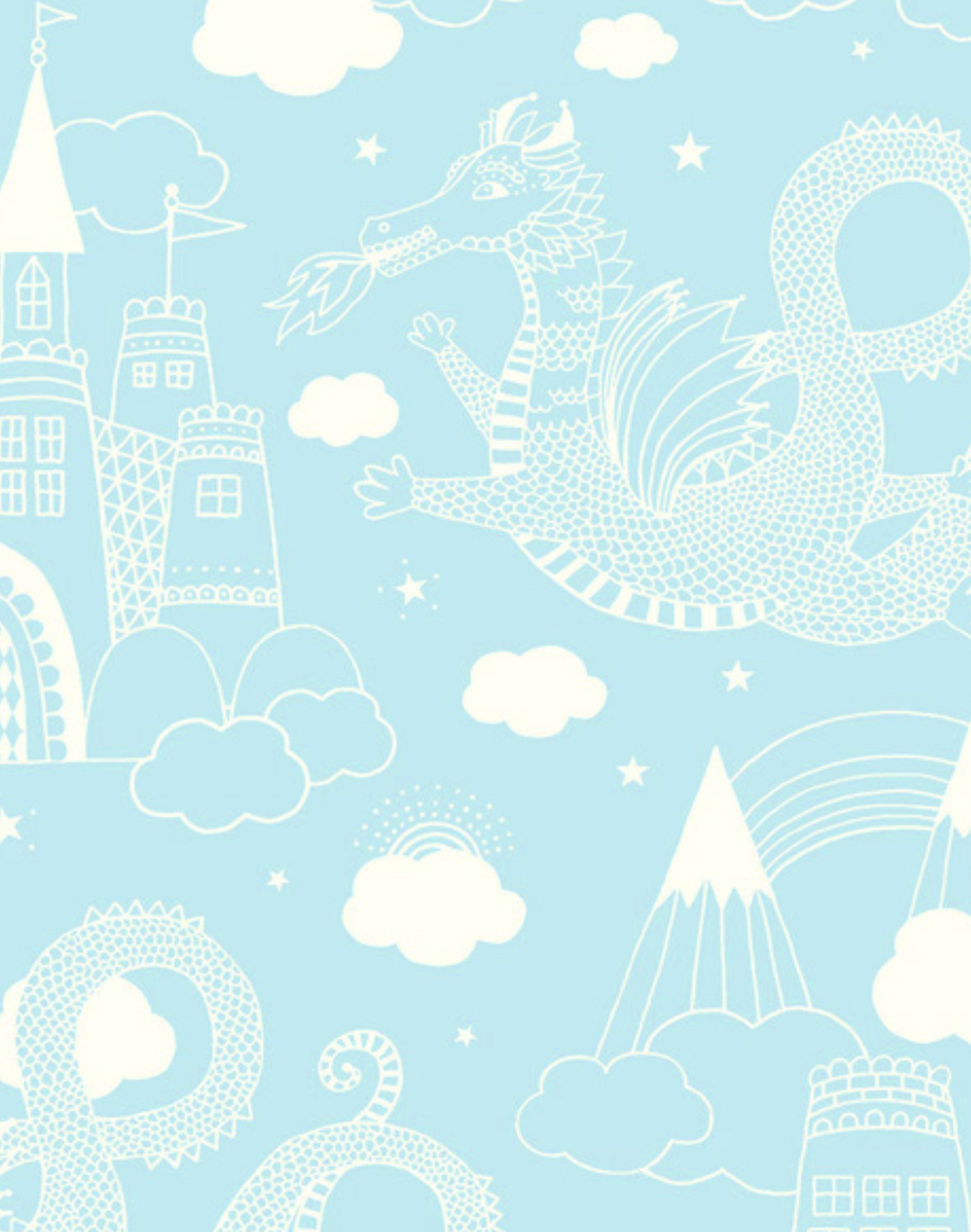 Dragon Sky, Light Blue 103-02