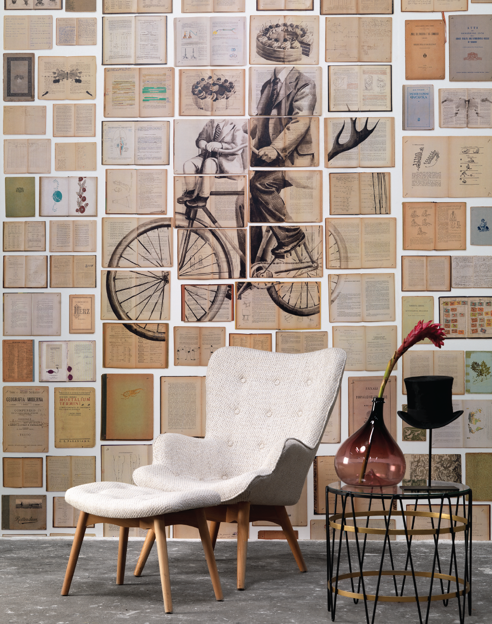 EKA-03 Biblioteca Wallpaper by Ekaterina Panikanova