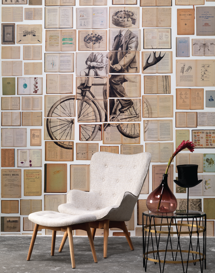 EKA-03 Biblioteca Wallpaper by Ekaterina Panikanova