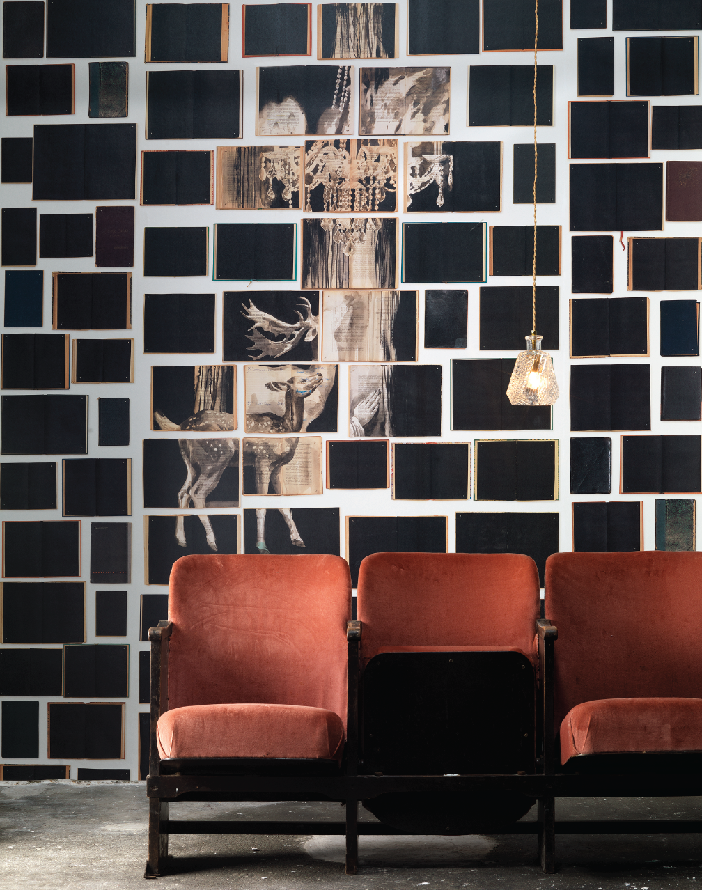 EKA-05 Biblioteca Wallpaper by Ekaterina Panikanova